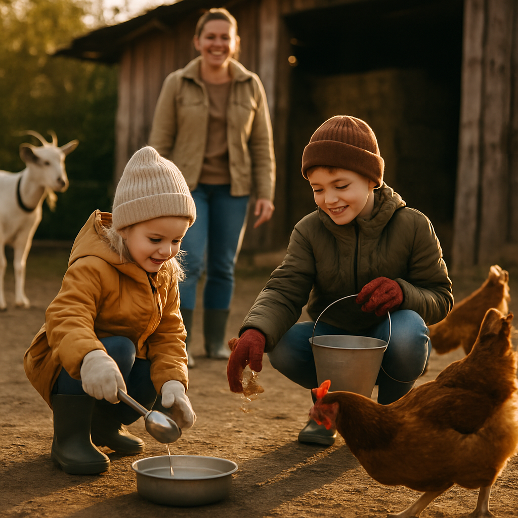 Funny Farm: Gemeinsame Hofprojekte – Kinder helfen Tieren e8368202 b1ef 4e3c 8ec7 47581276a7e6